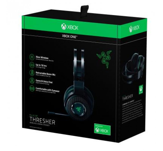 Навушники Razer Thresher - Xbox One Black/Green (RZ04-02240100-R3M1)