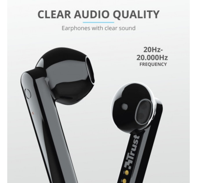 Навушники Trust Primo Touch True Wireless Mic Black (23712)