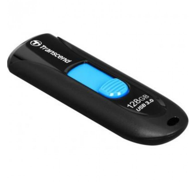 USB флеш накопичувач Transcend 128GB JetFlash 790 Black USB 3.0 (TS128GJF790K)