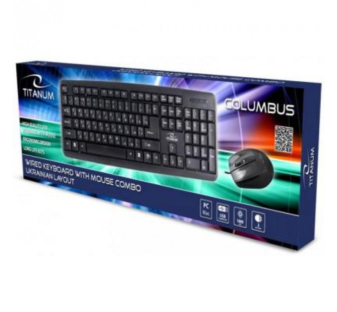 Комплект Esperanza TK110 USB Black (TK110UA)