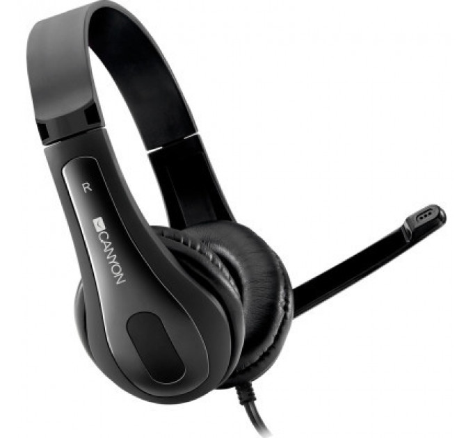 Навушники Canyon HSC-1 Black (CNS-CHSC1B)