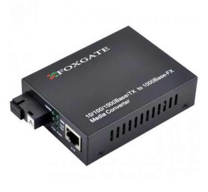 Медіаконвертер EC-Q-1G-1SM-1310nm-20 FoxGate