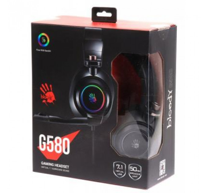 Навушники A4Tech Bloody G580 Black