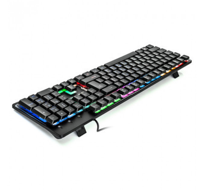 Клавіатура REAL-EL 7011 Comfort Backlit Black