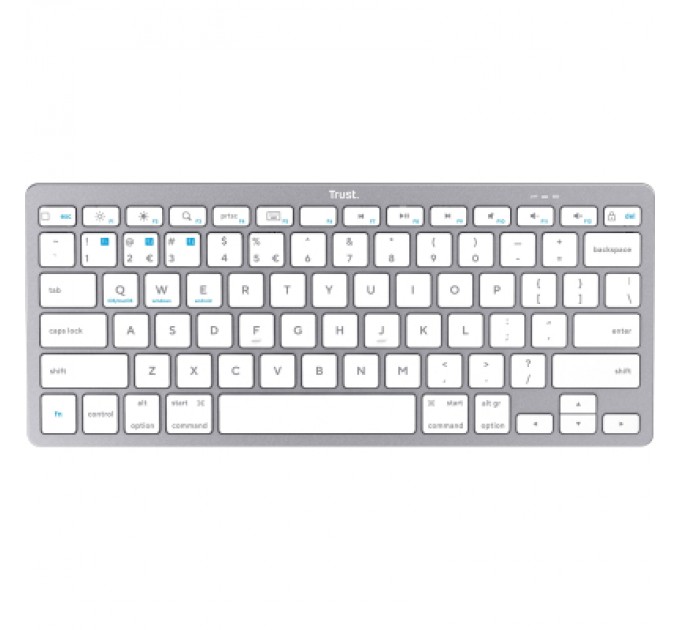 Trust Клавіатура Trust Basics Bluetooth UA White (25486)