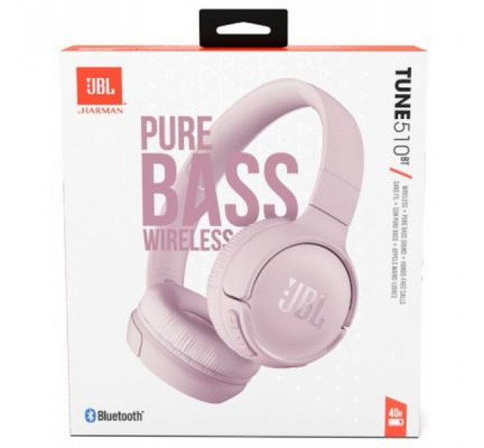Навушники JBL Tune 510BT Rose (JBLT510BTROSEU)