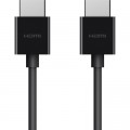 Кабель мультимедійний HDMI to HDMI 2.0m v2.1 High Speed Ethernet Belkin (AV10175BT2MBKV2)