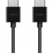Кабель мультимедійний HDMI to HDMI 2.0m v2.1 High Speed Ethernet Belkin (AV10175BT2MBKV2)