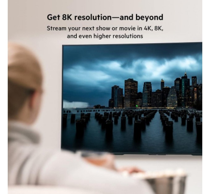 Кабель мультимедійний HDMI to HDMI 2.0m v2.1 High Speed Ethernet Belkin (AV10175BT2MBKV2)