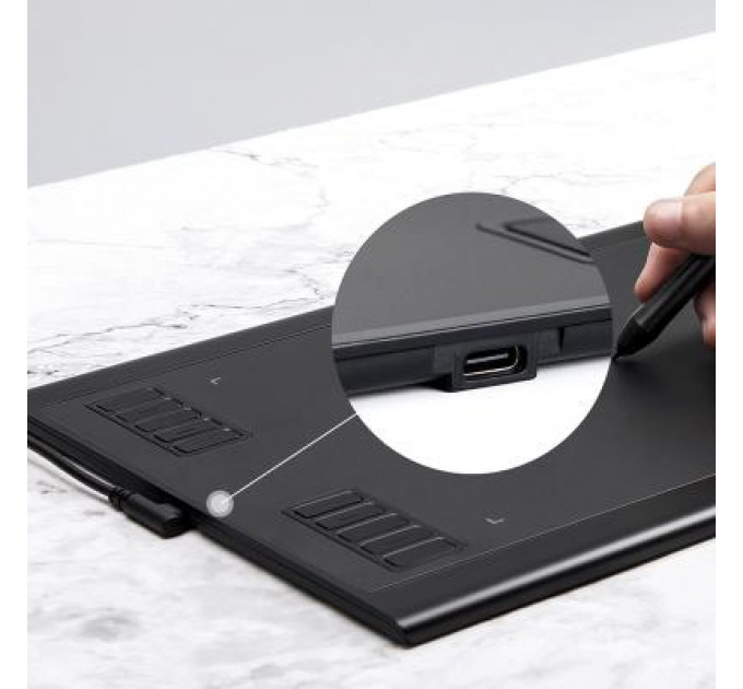 Графічний планшет Parblo A610 Plus V2 Black (A610PLUSV2)