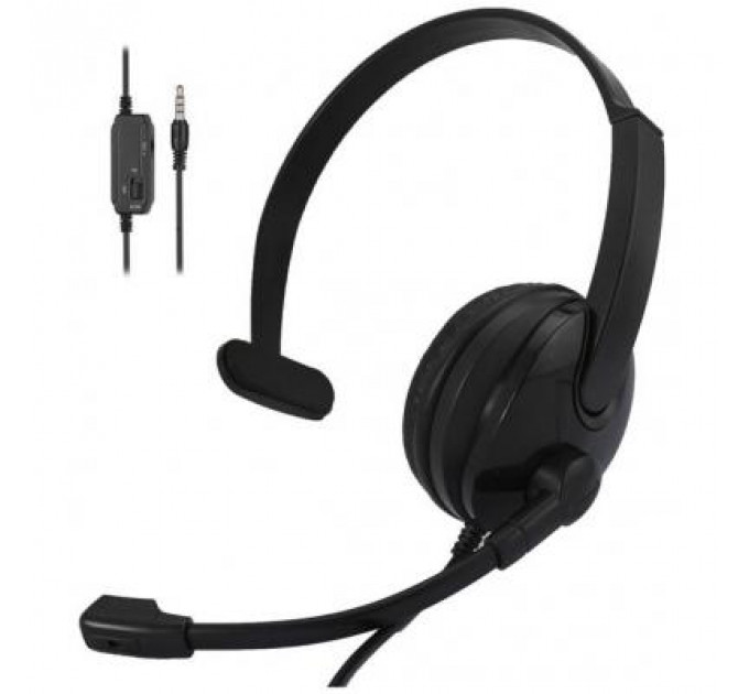 Навушники 2E CH12 Mono On-Ear 3.5mm / 2*3.5mm (2E-CH12MJ)