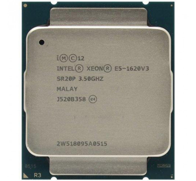 Процесор серверний HP Xeon E5-1620V3 4C/8T/3.5GHz/10MB/FCLGA2011-3/OEM (CM8064401973600)