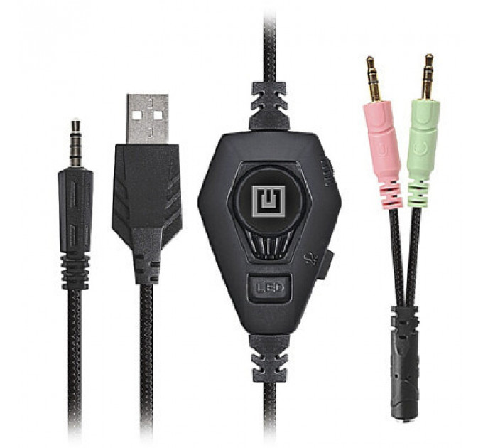 Навушники REAL-EL GDX-7680 Black