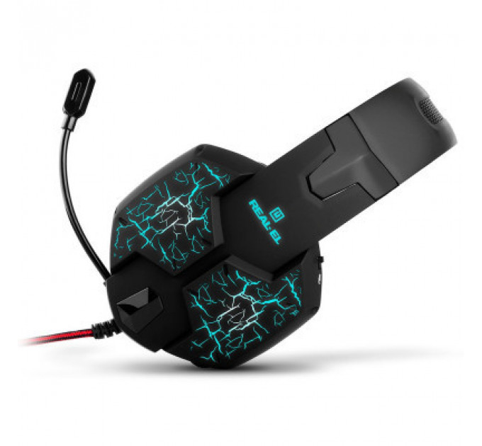 Навушники REAL-EL GDX-7750 Black-Red