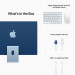 Комп'ютер Apple A2439 24" iMac Retina 4.5K / Apple M1 with 7-core GPU, 256SSD, Blue (MJV93UA/A)