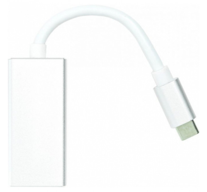Перехідник PowerPlant USB Type-C 3.1 Thunderbolt 3 (M) - DisplayPort (F), 4K, 0.15 (CA911851)