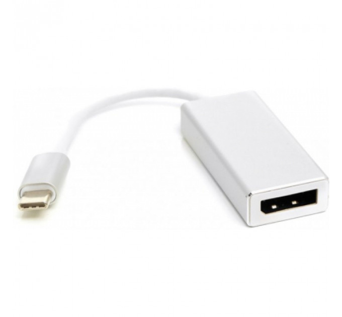 Перехідник PowerPlant USB Type-C 3.1 Thunderbolt 3 (M) - DisplayPort (F), 4K, 0.15 (CA911851)