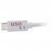 Перехідник C2G USB-C to HDMI white (CG80516)