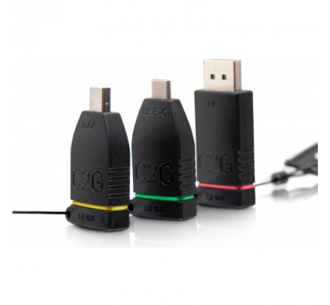 Перехідник C2G Retractable Ring HDMI to mini DP DP USB-C (CG84269)