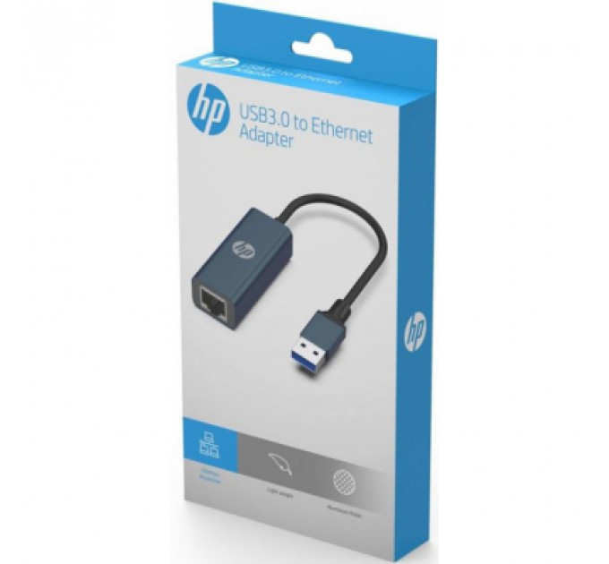 Перехідник HP USB 3.0 Type-A to Ethernet RJ45 1000 Mb (DHC-CT101)