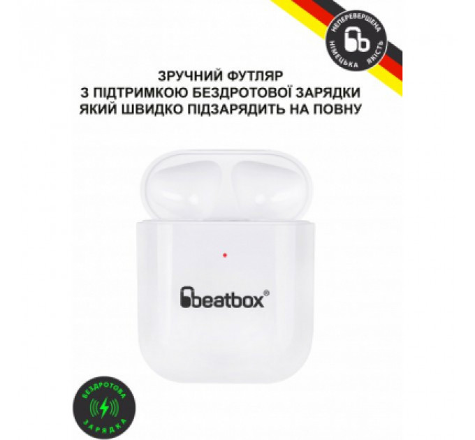 Навушники BeatBox PODS AIR 2 Wireless Charging White (bbpair2wcw)
