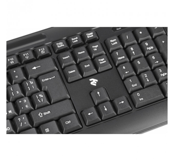 Клавіатура 2E KM1040 USB Black (2E-KM1040UB)