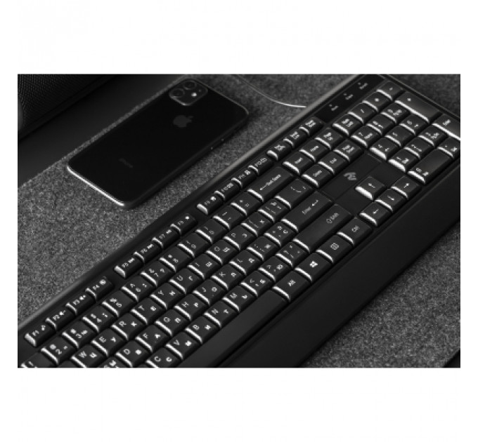 Клавіатура 2E KS130 USB Black (2E-KS130UB)