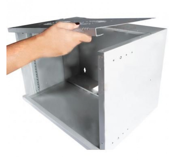 Шафа настінна Hypernet 4U 19" 540x400 SOHO (WMNC-40-4U-SOHO-FLAT)