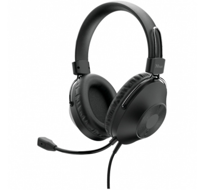 Навушники Trust Ozo Over-Ear USB Headset Black (24132)