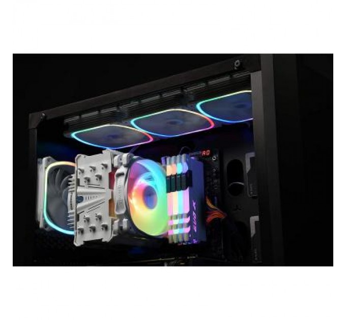 Enermax Кулер до процесора Enermax ETS-T50 AXE ARGB White (ETS-T50A-W-ARGB)