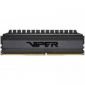 Patriot Модуль пам'яті для комп'ютера DDR4 16GB (2x8GB) 3000 MHz Viper Blackout Patriot (PVB416G300C6K)