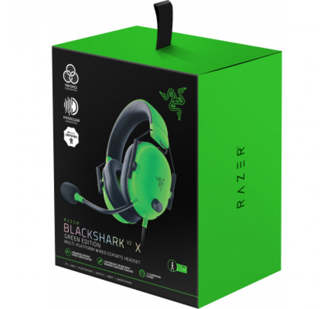 Навушники Razer Blackshark V2 X Green (RZ04-03240600-R3M1)