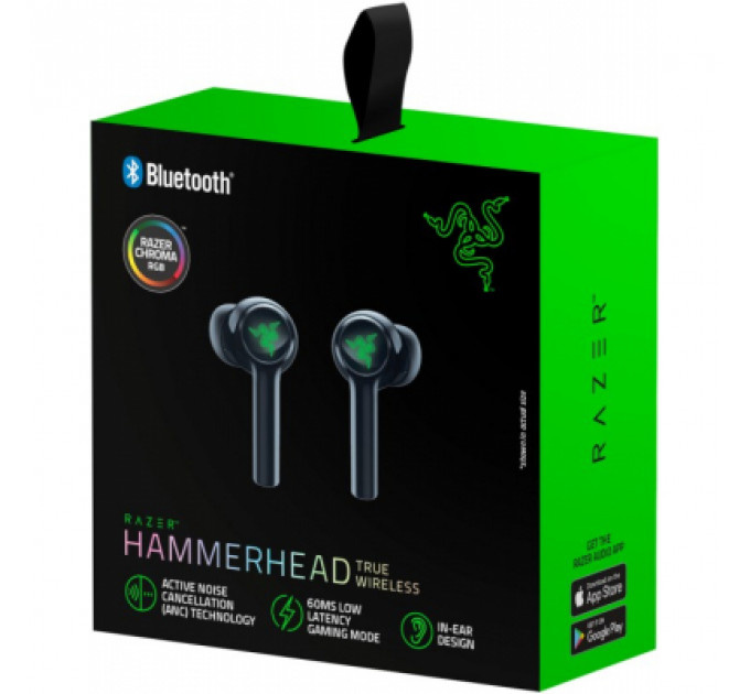 Навушники Razer Hammerhead True Wireless 2021 Black (RZ12-03820100-R3G1)