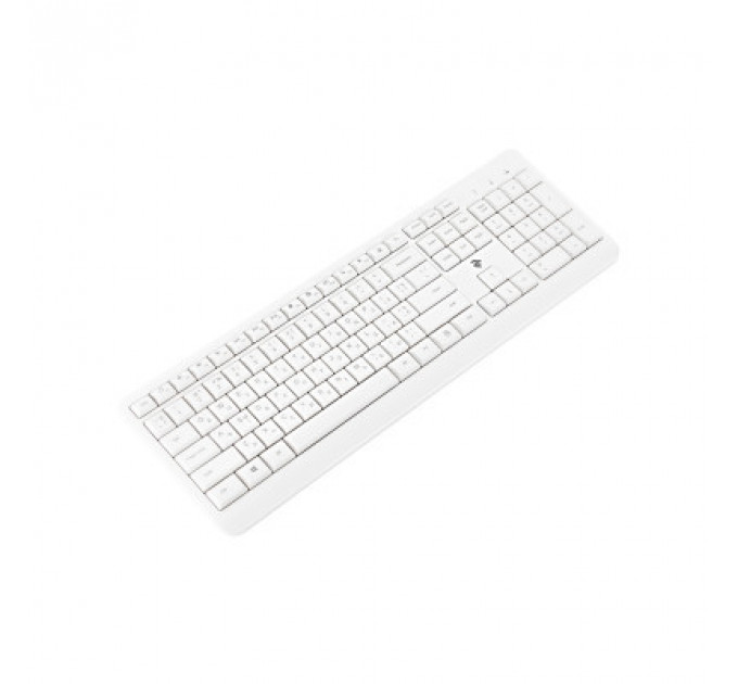 Клавіатура 2E KS220 Wireless White (2E-KS220WW)