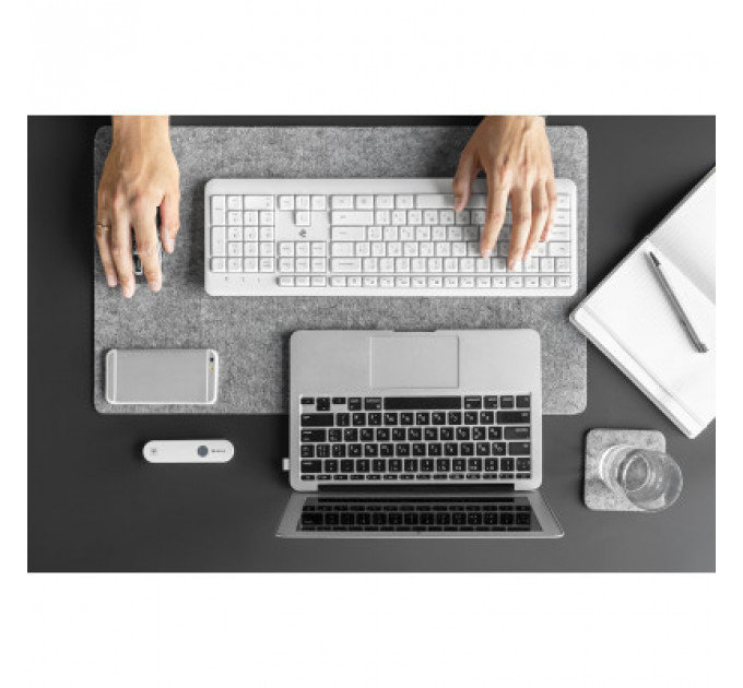 Клавіатура 2E KS220 Wireless White (2E-KS220WW)