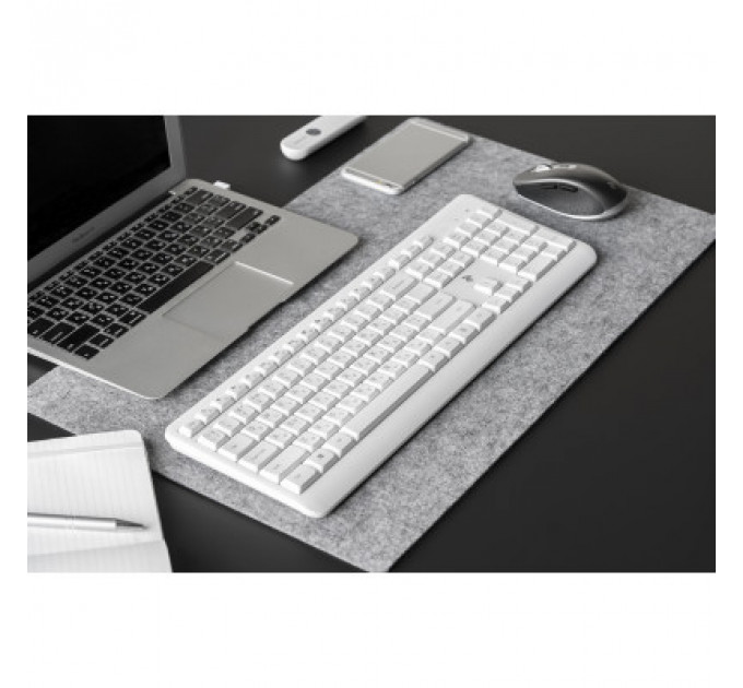 Клавіатура 2E KS220 Wireless White (2E-KS220WW)