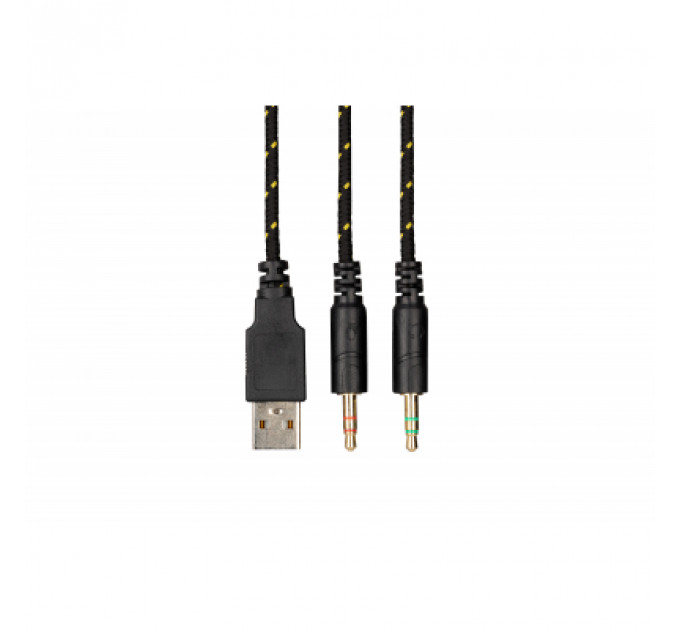 Навушники 2E HG300 LED 3.5mm Black (2E-HG300BK)