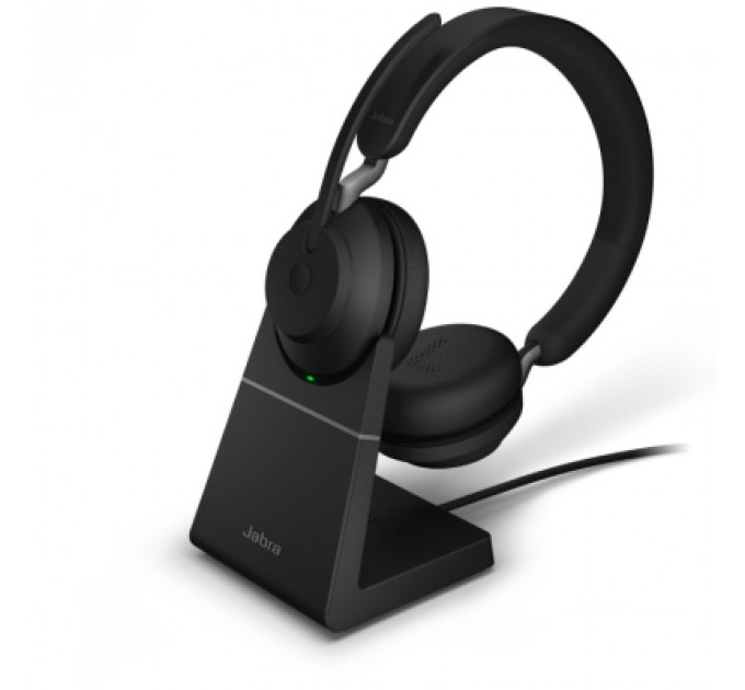 Навушники Jabra Evolve2 65 MS Stereo Stand Black (26599-999-989)