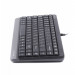 Клавіатура A4Tech FKS11 USB Grey