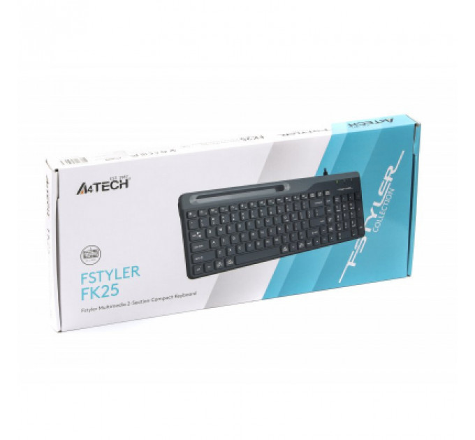 Клавіатура A4Tech FK25 USB Black