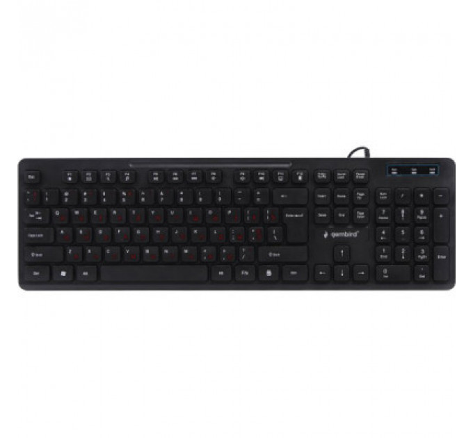 Клавіатура Gembird KB-MCH-04-UA USB Black (KB-MCH-04-UA)
