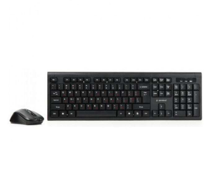 Комплект Gembird KBS-WM-03-UA Wireless Black (KBS-WM-03-UA)