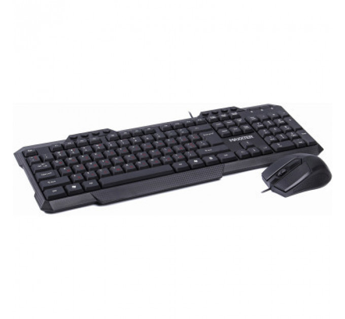 Комплект Maxxter KMS-CM-02-UA USB Black (KMS-CM-02-UA)