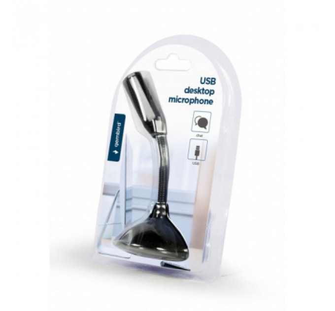 Мікрофон Gembird MIC-DU-02 Black (MIC-DU-02)