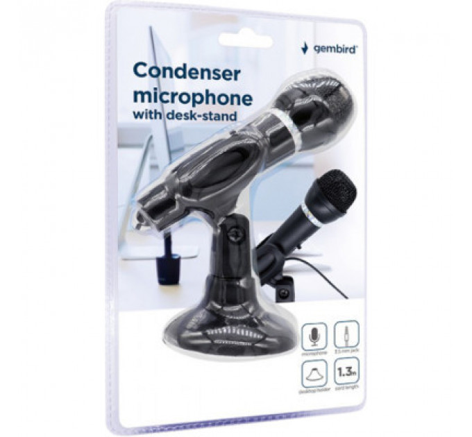 Мікрофон Gembird MIC-D-04 Black (MIC-D-04)