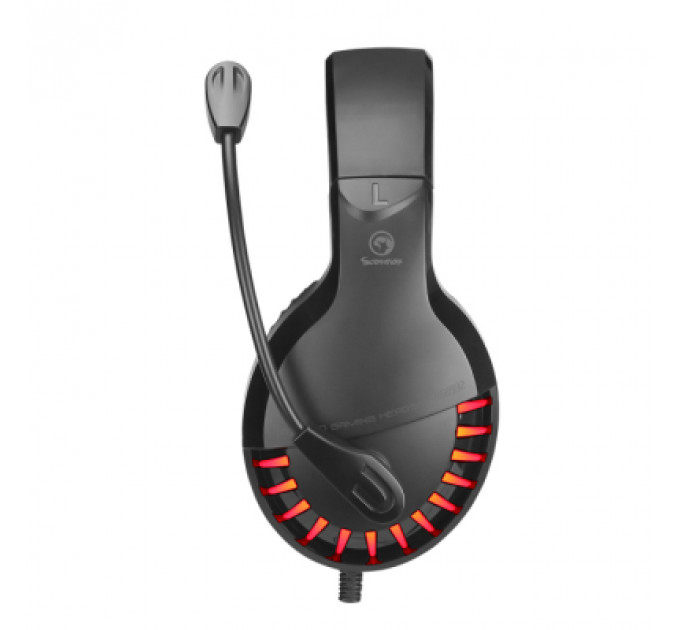 Навушники Marvo HG8932 LED Black/Red (HG8932)