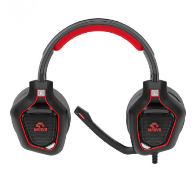 Навушники Marvo HG8960 Pro Red-LED Black/Red (HG8960)