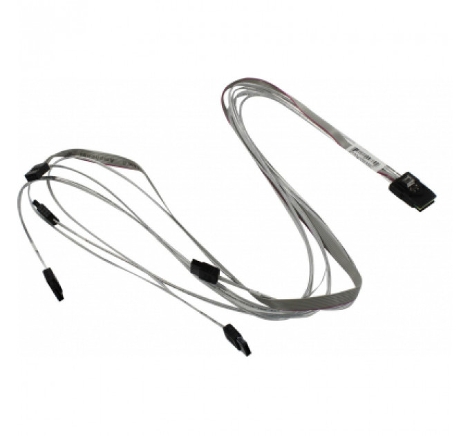 Кабель для передачі даних MiniSAS SFF-8087 to 4xSATA 76/66/54/45 cm Supermicro (CBL-0343L-01)