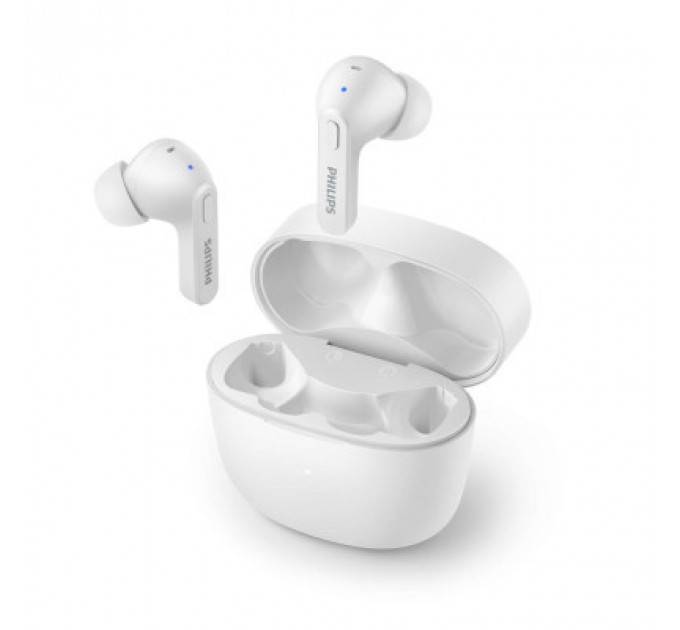 Навушники Philips TAT2206 True Wireless IPX4 White (TAT2206WT/00)