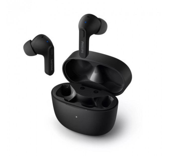 Навушники Philips TAT2206 True Wireless IPX4 Black (TAT2206BK/00)